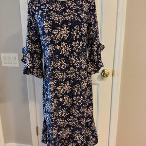 Boden Flutter-sleeve dress 8L
